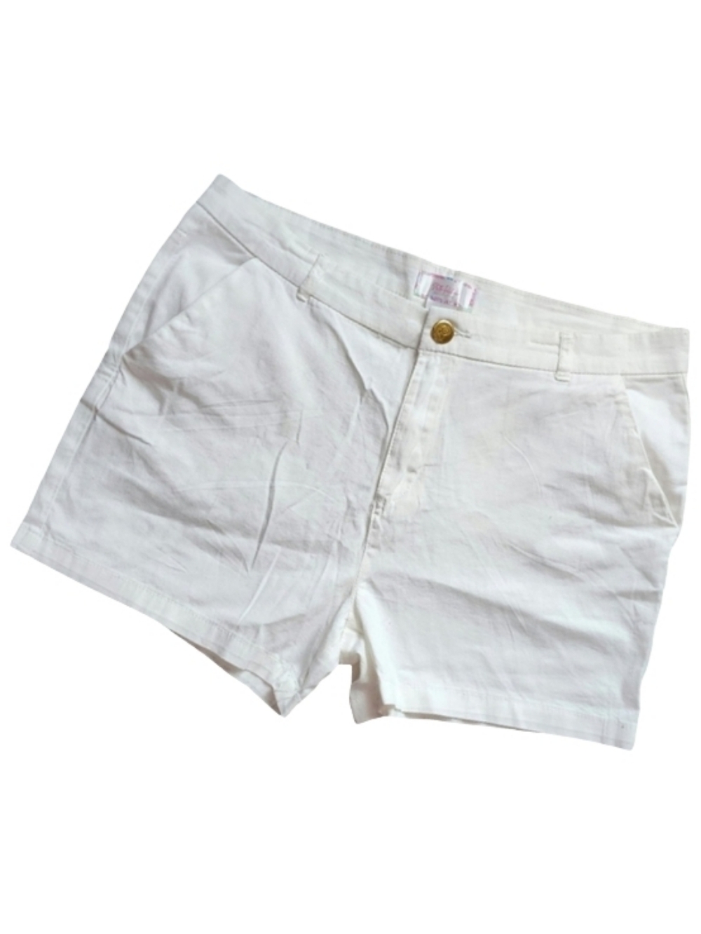 Stella Parker Collection White Chino Shorts Women's Size 10‎
